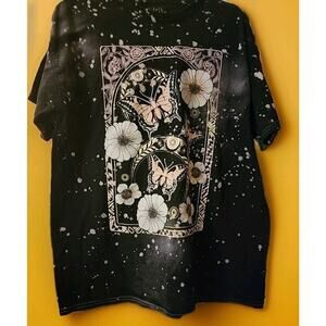Love Tribe Black Celestial Butterflies Large New A112 Excellent Nice